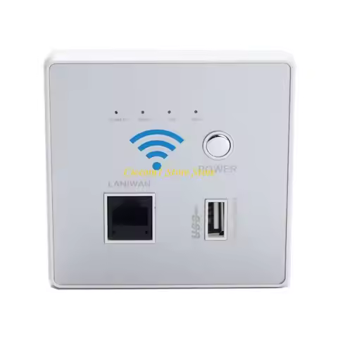 A3PC 2022 New USB Socket Wireless WIFI USB Charging Socket,Wall Embedded Wireless Router, WiFi Repea