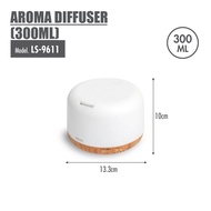 HOUZE - Aroma Diffuser | Humidifier | Moisturizer | USB Rechargeable Air Diffuser - 300ML | 500ML | 
