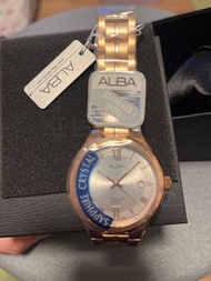 ALBA watch 錶 玫瑰金