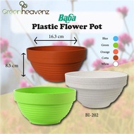 GHZ - Baba BI-202 Garden Plastic Planter Pot Pasu Plastik 花盆