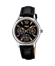 SPECIAL PROMOTION CASIO_SHEEN Leather STRAP WATCH FOR WOMEN