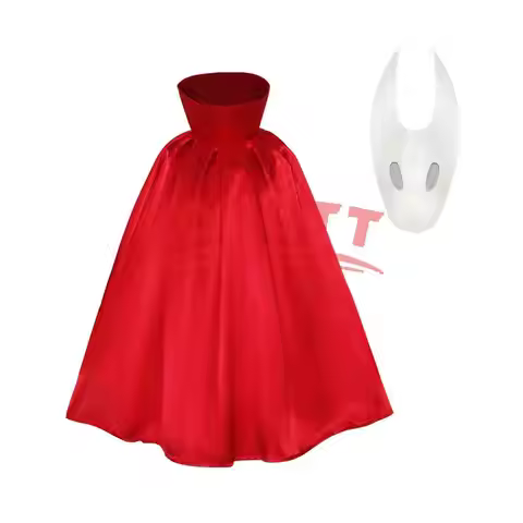 Ghost Hornet Cape Cosplay Fantasy Game Hollow Knight Silksong Costume Cos Cloak Halloween Carnival G