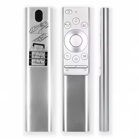 Replacement Metal Voice Remote Control, RMCRMN1AP1, BN59-01300L for Samsung QLED Smart 4K UHD TV Q9F