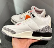 Jordan Air Jordan 3 白水泥 中幫 復古籃球鞋 White CementReimagined 男女同款 白灰 2023版