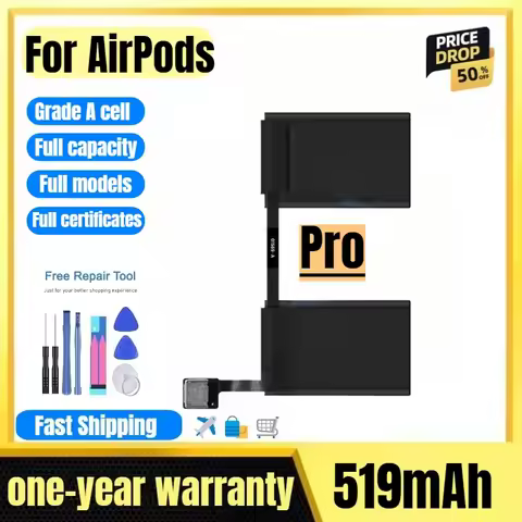 A2084/A2083for AirPods Pro Third Generation Earphone Charging Compartment Battery High Quality Repla