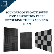 Soundproof Sponge Sound Stop Absorption Panel Recording Studio Acoustic Foam Span Kalis Bunyi Suara KTV Kedap