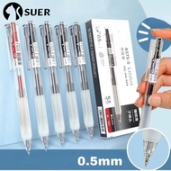 SUERHD 5Pcs Gel Pen Set, School Stationery Supplies Black/Blue/Red Ink Refill Neutral Pen, Creative 0.5mm Smooth Writing&amp;fastdry Signature Writing Tool Ballpoint Pen
