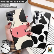 Latest Vivo Y29S & Y29 4G Case 2025 Cow Motif | SoftCase HP Vivo Y29S / Vivo Y29 4G / Vivo Y29 5G / 