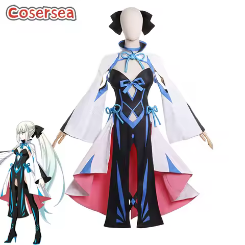Cosersea Morgan Cosplay Costume Game Fate FGO Morgan Cosplay Costume Role Play Party Halloween Women