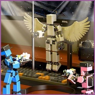 SQ4 Multi Joint Movable Model Building Blocks Stress Relief Fidget Toys Model Dolls Toy For Kids Col