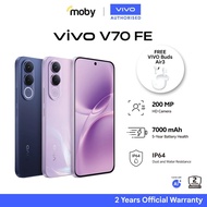 vivo V70 FE 5G 8GB+8GB Extended RAM +256GB eSIM 200MP Camera Underwater Photography 2 Years Official