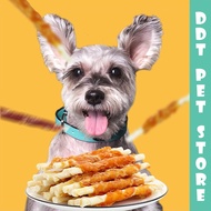 DDT PET STORE   Dr Dingo Rawhide Twist Meat / Premium Dog Treat/ Dog Snack 400g