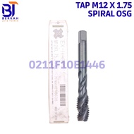 MESIN OSG Tap Machine Hand Tap M12x1.75 HSSE Spiral Not Yamawa YG