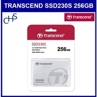 Transcend SSD230S 256GB  2.5" Solid State Drive SATA III 3D NAND TLC TS256GSSD230S 5 Years Sg Warranty