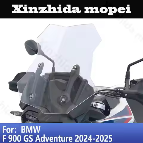 For BMW F 900 GS Adventure ADV 2024 2025 Motorcycle Windshield Wind Deflectors Windscreen F900GS F 9