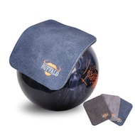 Real Buffalo Leather Bowling Ball Wipe Pad (Random Color)