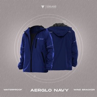 Jaket Motor Touring Keren Anti Angin VINLAND AERGLO Navy