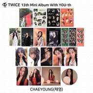 TWICE 13th Mini Album With YOU-th Youth Photocard Poster Film Sticker Chaeyoung