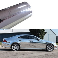 Vinyl wrap Self-Adhesive Bubble-Free Silver Chrome Vinyl Wrap Film Sticker for Car Motorcycle