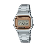 【Genuine Product ★Booming in Popularity!】CASIO standard digital wristwatch A158WEA-9 gold men's over