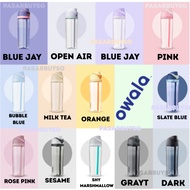 AUTHENTIC owala tritan pink 25oz purple blue milk tea owala tumbler