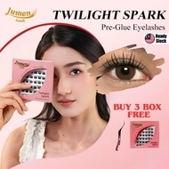Bulu Mata Tanpa Gam [Free Golden Tweezer] Lumen Lash # Twilight Spark | Airy Nano Series Eyelash Glu