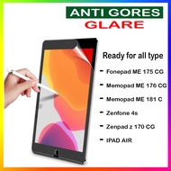 Anti-Scratch IPAD AIR ASUS FONEPAD ME 175CG ME 176CG ME 181CG ZENPAD Z 170CG 4S Screenguard Anti-Scr