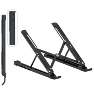 WORK SELECTED Laptop Fold Eco – ขาตั้งแล็ปท็อปพับได้ น้ำหนักเบา พกพาง่าย (Silver)