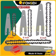 🚚24H Shipping🚚4inch 6inch 8inch 12inch Chainsaw Blade &amp; Chain Electric Saw Accessories Chain saw Spare Parts