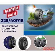 225/40R18 PROMOTION - NEW BRAND TYRE VS