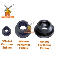 [100pieces] Rubber Grommet for Irrigation Offtake off take Tubing Pipe Fitting PVC Hydroponic Fittin