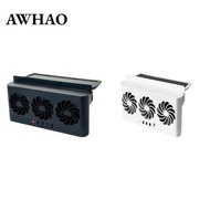 [AWHAO] Car Window Exhaust Fan Vent Fan Interior Accessories Vehicle Ventilation Fan