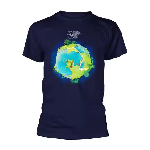 Yes Fragile Album Rock Close to the Edge 90125 Official Tee T-Shirt Mens Unisex