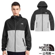 RV城市【美國 The North Face】送》男 款輕薄快排連帽防曬運動外套 自行車風衣 排汗透氣登山夾克_4U8X