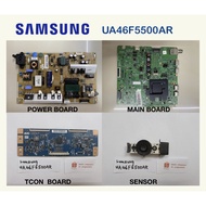 SAMSUNG LED TV UA46F5500AR 46F5500 UA46F5500 46F5500AR Power Board L46S1_DDY Main BN41-01958A T-Con 