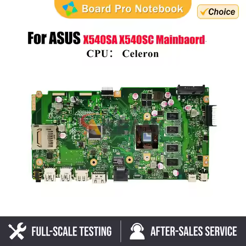 X540SA Motherboard For ASUS PLACA X540S F540S F540SA A540SA R540SA N3050 N3700 N3710 CPU 2G/4GB/8G L