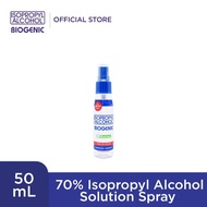 Biogenic 70 Isopropyl Alcohol Solution Spray 50ml
