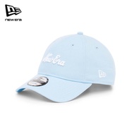 New Era 9TWENTY Script Logo Glacial Blue Adjustable Cap