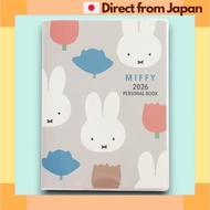 Miffy Planner 2026 B6 Weekly Planner Square Gray Start Dec 2025 Cute Schedule [Japan Shipped]