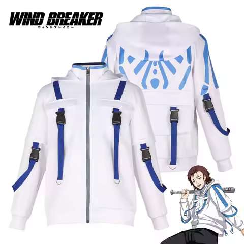 Wind Breaker Anime Keel Shingo Natori Takeru Kongo Shyu Kirishima Cosplay Costume Hoodie Zipper Over