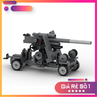 Le Go Đồ Chơi Lắp Ráp Moc Army Anti Tank 8.8