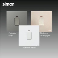 SIMON[European Brand] M7 Series White & Grey Switch / Switches & Socket Outlet 20A 1Way 20A 2Way  2 