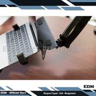 17-30 inch Monitor Bracket, Full Motions Dual Arm Monitor Desk Mount