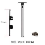 โต๊ะ RV แบบถอดได้พร้อมที่ยึด Kaki Kaki Meja อะลูมินัมอัลลอย