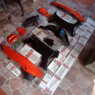 Cover Body Full Set Fullset F1ZR FIZR Hitam Orange 2004 Original