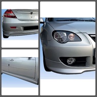 Proton Persona 1st Generation Elegance Skirting Body Kit Fiber Ready Stock