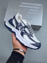 🎀順豐包郵 全新Adidas EA7 復古運動老爹鞋款 網布合成革｜Color 白藍｜Size 36-45