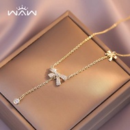 Kalung Titanium Rantai Wanita Emas Anti Karat Selamanya / Kalung Wanita Titanium Korea Style / Kalun