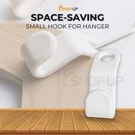 Compact and Stackable Mini Hook Attachment for Hangers