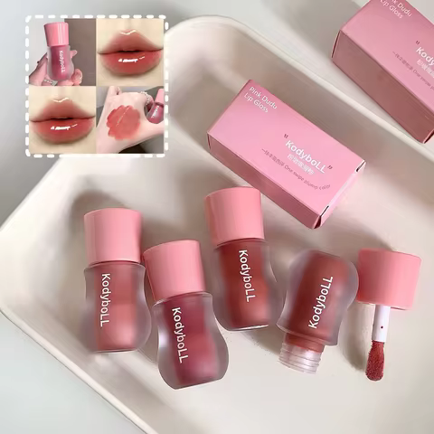 KodyboLL Hydrating Gloss Lip Tint, Lightweight Smooth Long Lasting Atmosphere Lip Gloss Clear Glow E